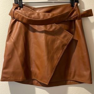 Divine Heritage Wrap Miniskirt